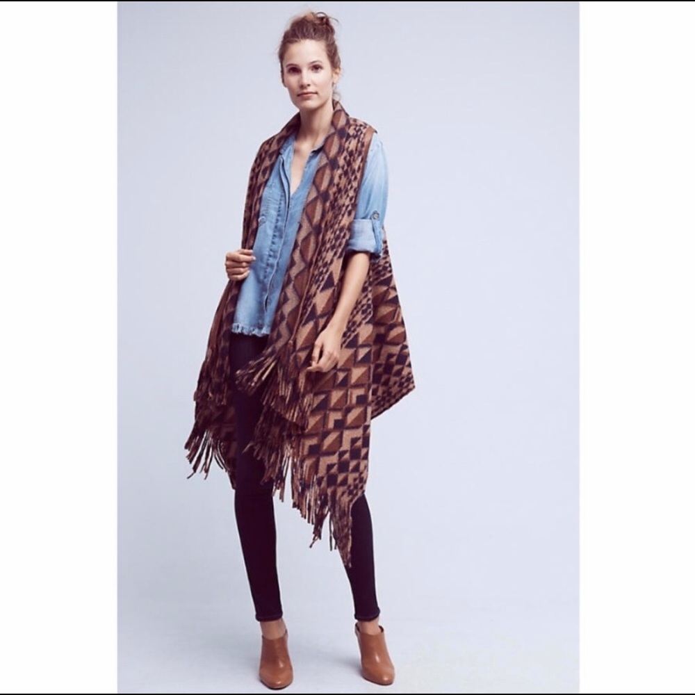 Tracy Reese fringe vest